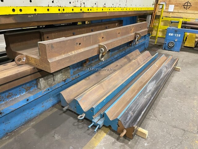 1000 Ton, Pacific #1000-20/18, hydraulic press brake, 20' overall, 216" between housing, #2187 - Image 8