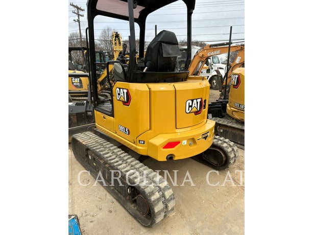 Cat 303.5CRABT, Mini Excavator, 1599 hours, S/N: RE900822, 2022 - Image 4