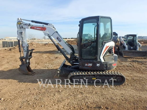 Bobcat E35I, Crawler Excavator, 201 hours, S/N: B57916002, 2023 - Image 8