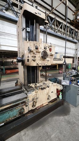 5" Giddings & Lewis #350-T, table type horizontal boring mill, 60" x 98", 79" X, 60" Y, 90" Z, #6MT, 25 HP - Image 6