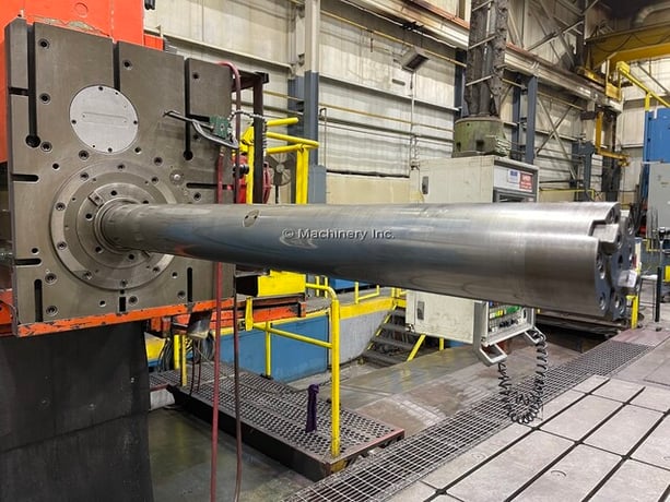 6" Innocenti #FAF147.5, 10-Axis CNC ram type floor horizontal boring mill, 433" X, 138" Y, 29.5" Z, 60 Ton - Image 5