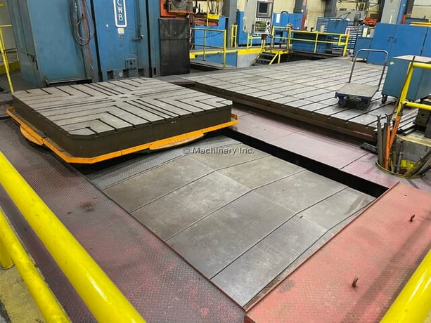 6" Innocenti #FAF147.5, 10-Axis CNC ram type floor horizontal boring mill, 433" X, 138" Y, 29.5" Z, 60 Ton - Image 6