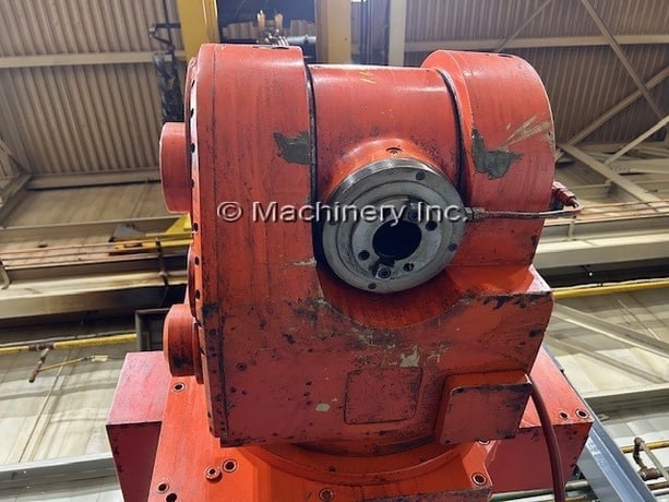6" Innocenti #FAF147.5, 10-Axis CNC ram type floor horizontal boring mill, 433" X, 138" Y, 29.5" Z, 60 Ton - Image 9