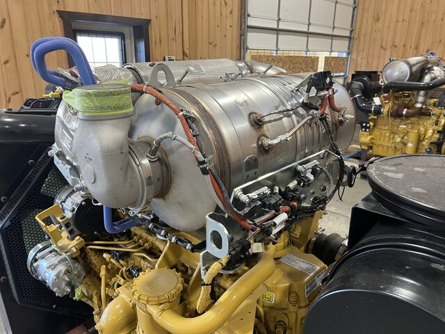 375 HP Caterpillar #C9.3B, Diesel Engine w/ Radiator & Cooling System, 14" flywheel, 280 KW @ 2200 RPM, 2019 - Image 5