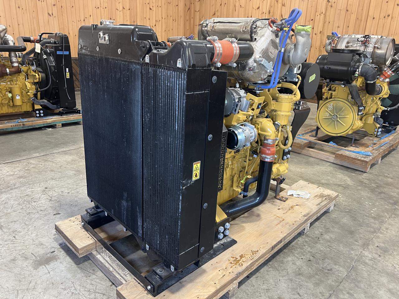 375 HP Caterpillar #C9.3B, Diesel Engine w/ Radiator & Cooling System, 14" flywheel, 280 KW @ 2200 RPM, 2019 - Image 8