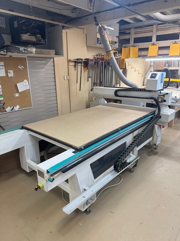 Missile #1325, CNC Nesting Router, 4' x 8' table, 51.18" X, 98.43" Y, 9.45" Z, 4 KW, 380 Volt, 2017 - Image 1