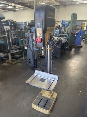 Powermatic #PM2820EVS, Single Spindle Drill Press, 20" swing, 3600 RPM, 1 HP, 20.5" x 15.5" table - Image 1