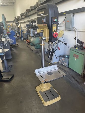 Powermatic #PM2820EVS, Single Spindle Drill Press, 20" swing, 3600 RPM, 1 HP, 20.5" x 15.5" table - Image 3