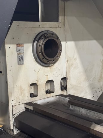 48" x 80" Kingston #LD48X80, CNC Oil Country Lathe, 9" bore, 50 HP, Fanuc 21iTF, tailstock, 2007, AS IS - Image 4
