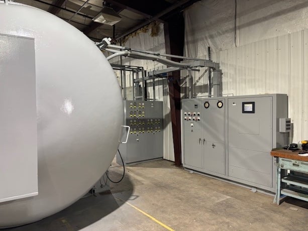 96" x 288" Melco Autoclave, Composites / Glass laminating, 160 psi, 650°F. - Image 2