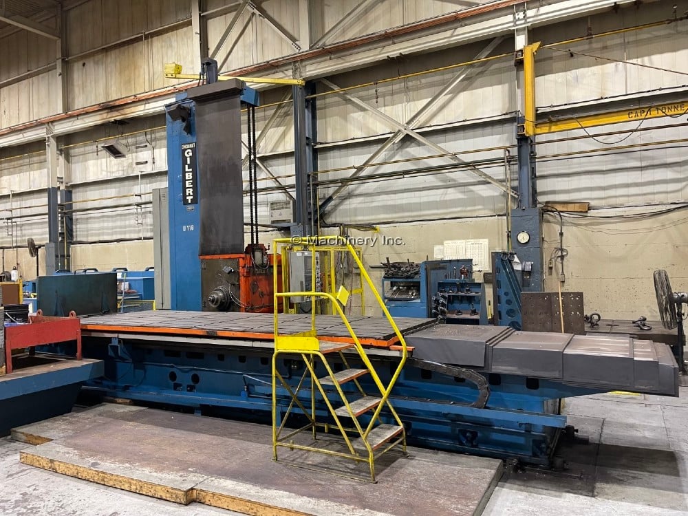 5.37" Cincinnati #JM-Macrocenter, 180" X, 96" Y, 60" x180" tbl, 1000 RPM, 30 HP, Heidenhain CNC, #2185 - Image 2
