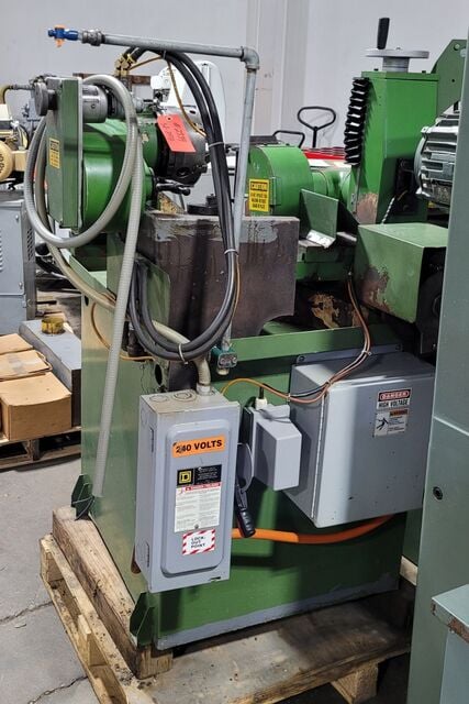 3-1/8" Rush #382, heavy duty semi-auto drill & tool grinder, self-centering 6-jaw chuck, pneumatic - Image 3
