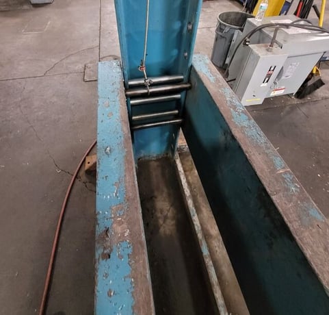 150 Ton, Dake #6-858, air-hyd heavy duty h-frame press - Image 10