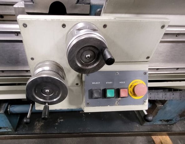 Bridgeport Romi #EZ-Path-S, CNC teach lathe, 18" swing, 10" chuck, 3-jaw, 2" bar, 40" centers, 7.5 HP, 4000 - Image 8