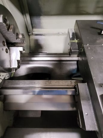 Bridgeport Romi #EZ-Path-S, CNC teach lathe, 18" swing, 10" chuck, 3-jaw, 2" bar, 40" centers, 7.5 HP, 4000 - Image 10