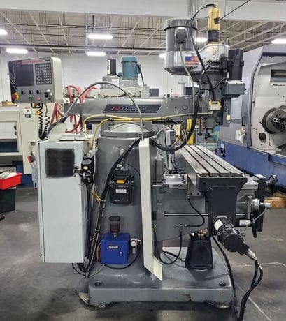 Bridgeport #Series-II, 11" x58" tbl., 2 HP, 32" X, 15" Y, 5" Z, 60-4200 RPM, #30, R-8, 3-Axis, Bridgeport - Image 3
