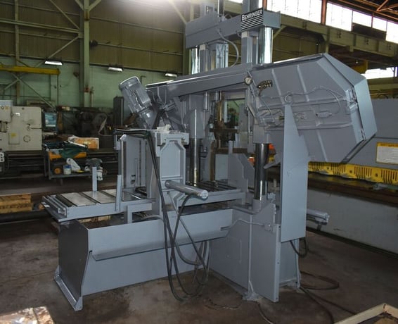 19.7" x 19.7" Behringer #HPB-513A, automatic heavy duty dual column horizontal band saw, 2012 - Image 3