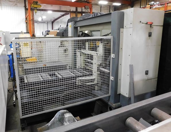 14" x 14" Hyd-Mech #H-14A, automatic horizontal bandsaw, 1-1/4" x .042" x 15' 2" blade, 49-377 SFPM, 10' - Image 4