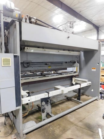 200 Ton, Standard Industrial #AB200-12, CNC hydraulic press brake, 12' overall, 126" between housing, 6" - Image 6
