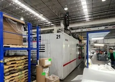 1820 Ton, 540 oz., Milacron #MG-1800-540, 72.2" x 55.3" tie bar spacing, 129.9" daylight, Mosaic Control, 2 - Image 6