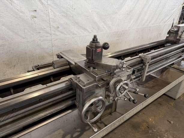 18" x 96" Southbend #Turn-nado, engine lathe, 14" 4-jaw chuck, 3" hole, #4MT, Steady Rest - Image 9