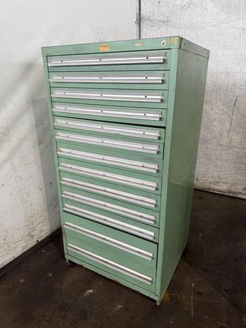 13 Drawer Stanley Vidmar cabinet - Image 2