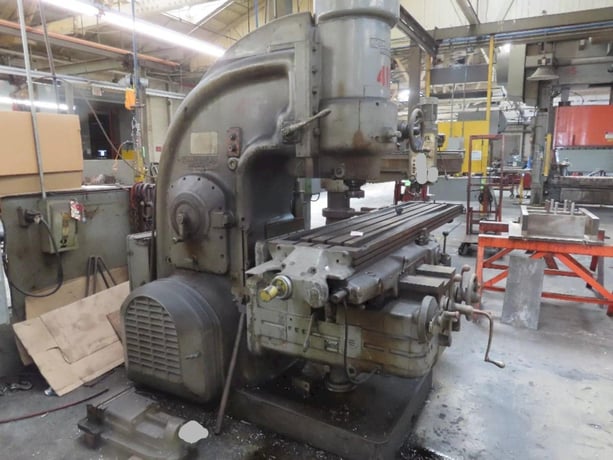 Kearney & Trecker #4CK, vertical mill - Image 1