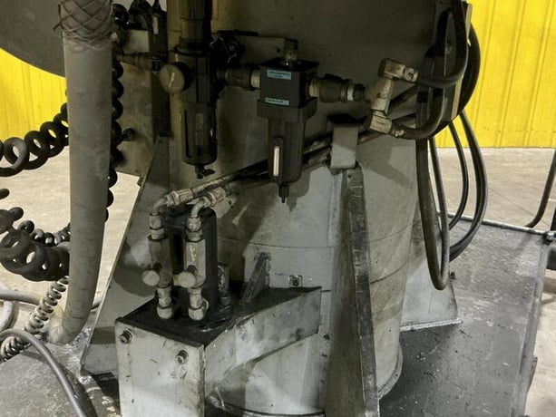 20000 lb. Colt #CHD-DR2000, double end uncoiler, 48" width, 60" outside dimensions, 20"-24" ID, Rowe coil - Image 8