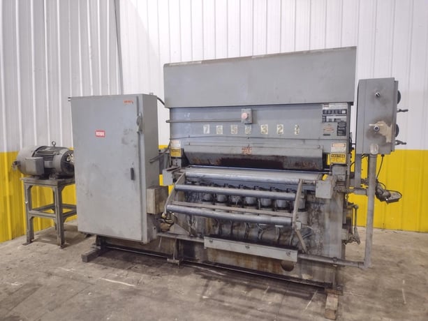 60" x .057" Herr Voss #66/1.156-19/9, 4-HI precision leveler, 66" roll face, 60" mandrel, 19 rolls, 1.156" - Image 1