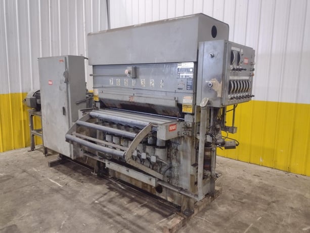 60" x .057" Herr Voss #66/1.156-19/9, 4-HI precision leveler, 66" roll face, 60" mandrel, 19 rolls, 1.156" - Image 4