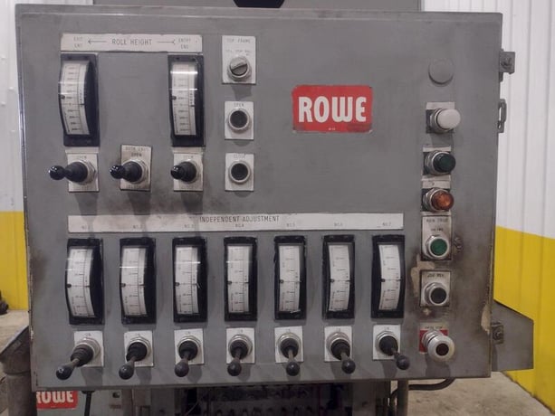 60" x .057" Herr Voss #66/1.156-19/9, 4-HI precision leveler, 66" roll face, 60" mandrel, 19 rolls, 1.156" - Image 7