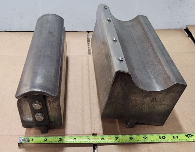 Press Brake - 1-3/4" Radius Punch & Die - 2 Piece Set - Image 5