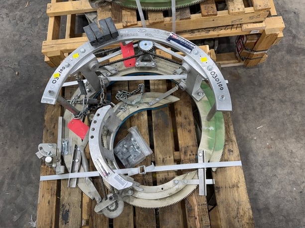 20" to 26" H & M #4, Manual Pipe Beveling Machine - Image 3