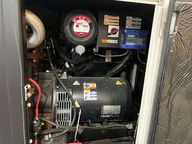 25 KW Wacker Neuson #G25, Portable Rental Grade Diesel Generator, 1800 RPM, Voltage Selector Switch, Kohler - Image 8