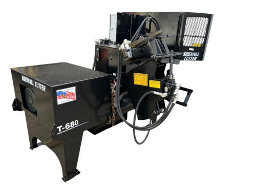 Eagle International #T-680, Tire Shredder, 7-12 sec cycle time, 120 tires/hr., 2012 - Image 2