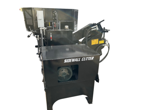 Eagle International #T-680, Tire Shredder, 7-12 sec cycle time, 120 tires/hr., 2012 - Image 4