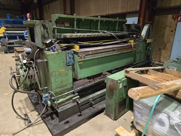 10 gauge x 5' Wysong #HS-760-RKB, Shear, 63" width, 20 hp - Image 1