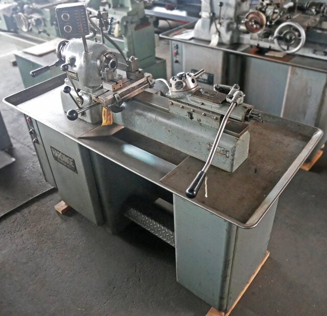 9" x 36" Hardinge #DSM-59, Second Operation Lathe, 3/4" bore, 230-3500 RPM, 1 HP - Image 1