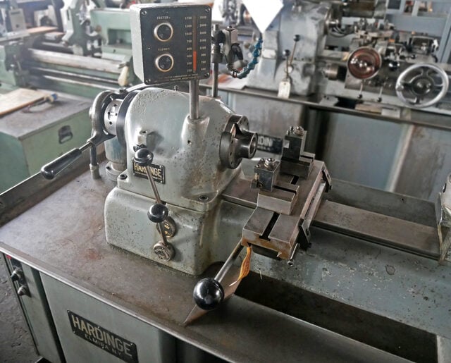 9" x 36" Hardinge #DSM-59, Second Operation Lathe, 3/4" bore, 230-3500 RPM, 1 HP - Image 6