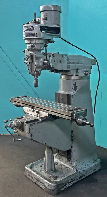 Bridgeport #Series-I, Vertical Milling Machine, 9" x 42" table, 30" X, 12" Y, 16" Z, 5" Quill, 80-2720 RPM - Image 2