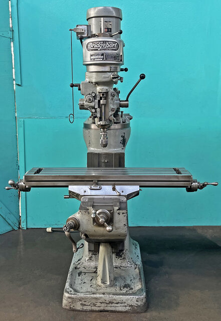 Bridgeport #Series-I, Vertical Milling Machine, 9" x 42" table, 30" X, 12" Y, 16" Z, 5" Quill, 80-2720 RPM - Image 4