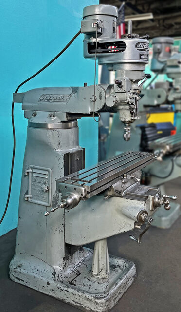 Bridgeport #Series-I, Vertical Milling Machine, 9" x 42" table, 30" X, 12" Y, 16" Z, 5" Quill, 80-2720 RPM - Image 6
