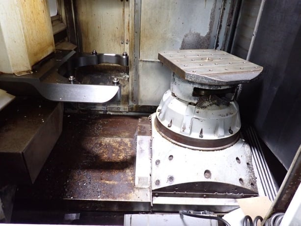 Haas #EC-400, horizontal machining center, Chip Conv., 360/480 V., 2003 - Image 4