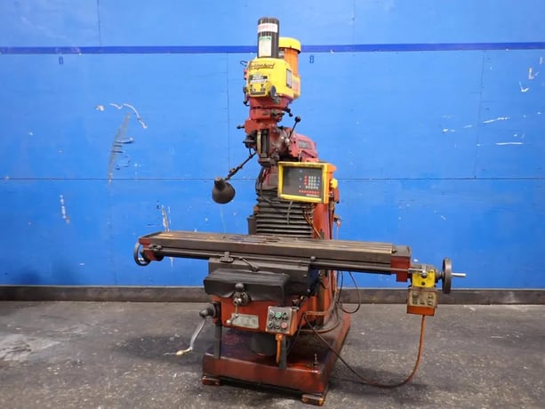 Bridgeport, Vertical Mill, 11" X 58" table, 2 HP, digital read out, 773,275 hours - Image 1