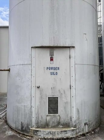 CST stoage powdered glass silo, 50' H x 11'11" x 4080 cu.ft., 2 oz/sq.in. max operating pressure, 2020 (2 - Image 2