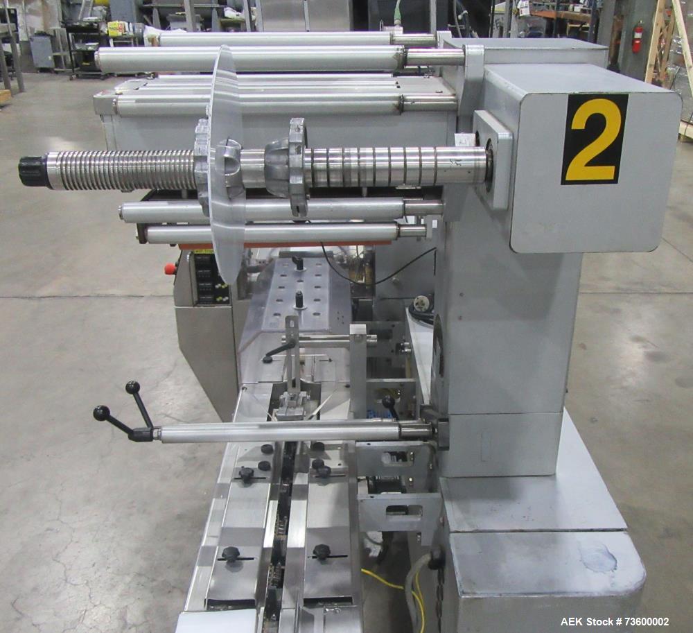 Bosch Doboy #Linium-301, Horiz Flow Wrapper, Stainless Steel, 350 PPM, conveyor, casters (3 available) - Image 9