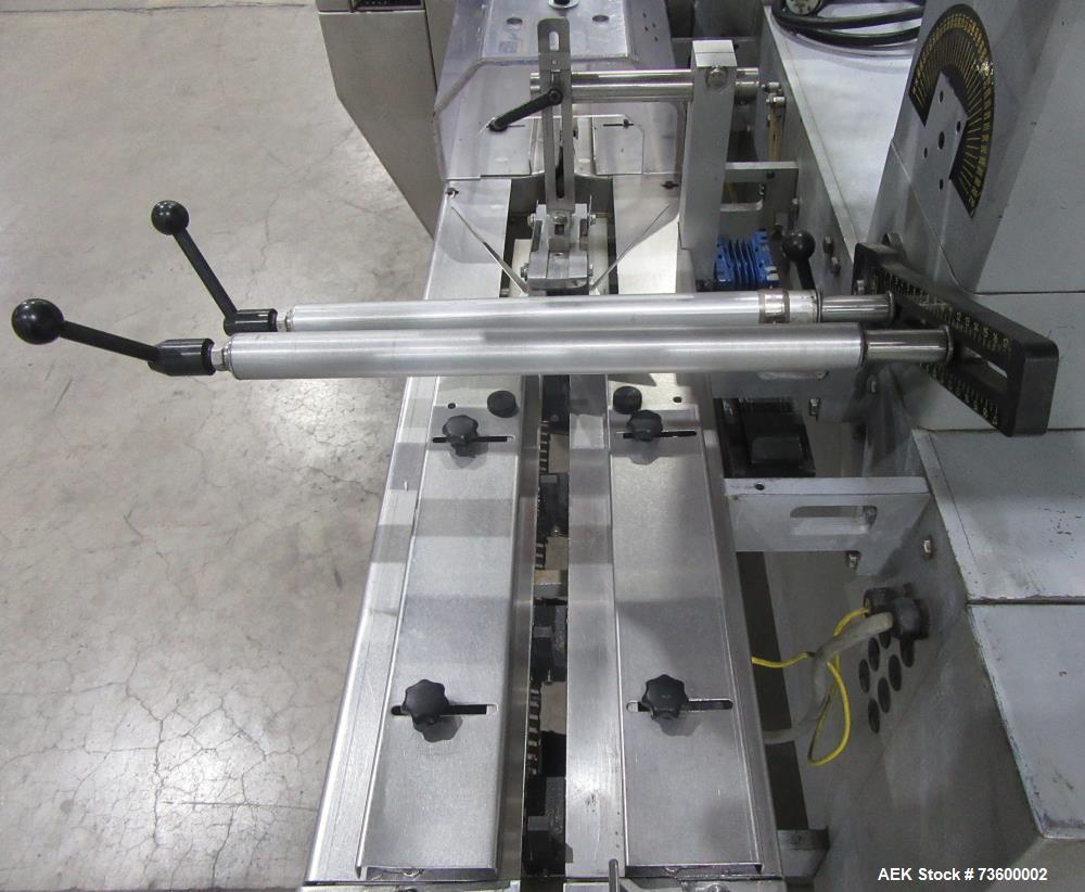 Bosch Doboy #Linium-301, Horiz Flow Wrapper, Stainless Steel, 350 PPM, conveyor, casters (3 available) - Image 10