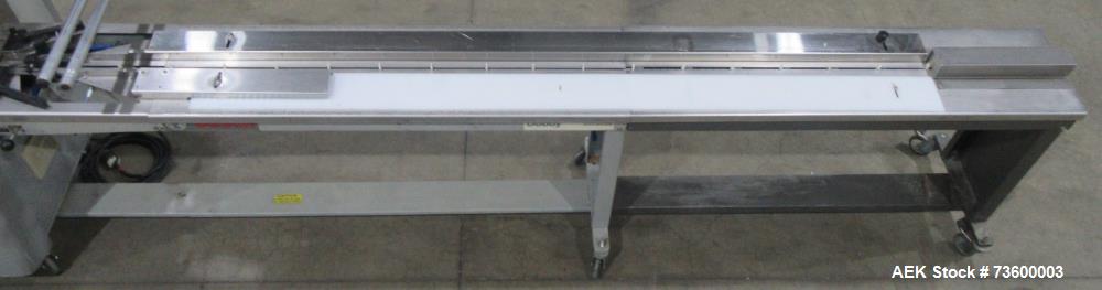 Bosch Doboy #Stratus, Horiz Flow Wrapper, w/ Dual Up-Crimp Heads, 20-150 PPM, Markem Smart Date coder, casters - Image 7
