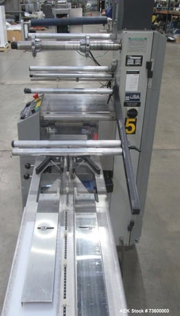 Bosch Doboy #Stratus, Horiz Flow Wrapper, w/ Dual Up-Crimp Heads, 20-150 PPM, Markem Smart Date coder, casters - Image 10