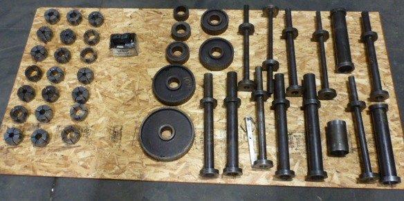 3-1/4" Modern #3LD, 20' bar feed, A-B PLC, misc.tooling, manuals, 10 HP, s/n #3LD3414, 1994, #28874 - Image 10